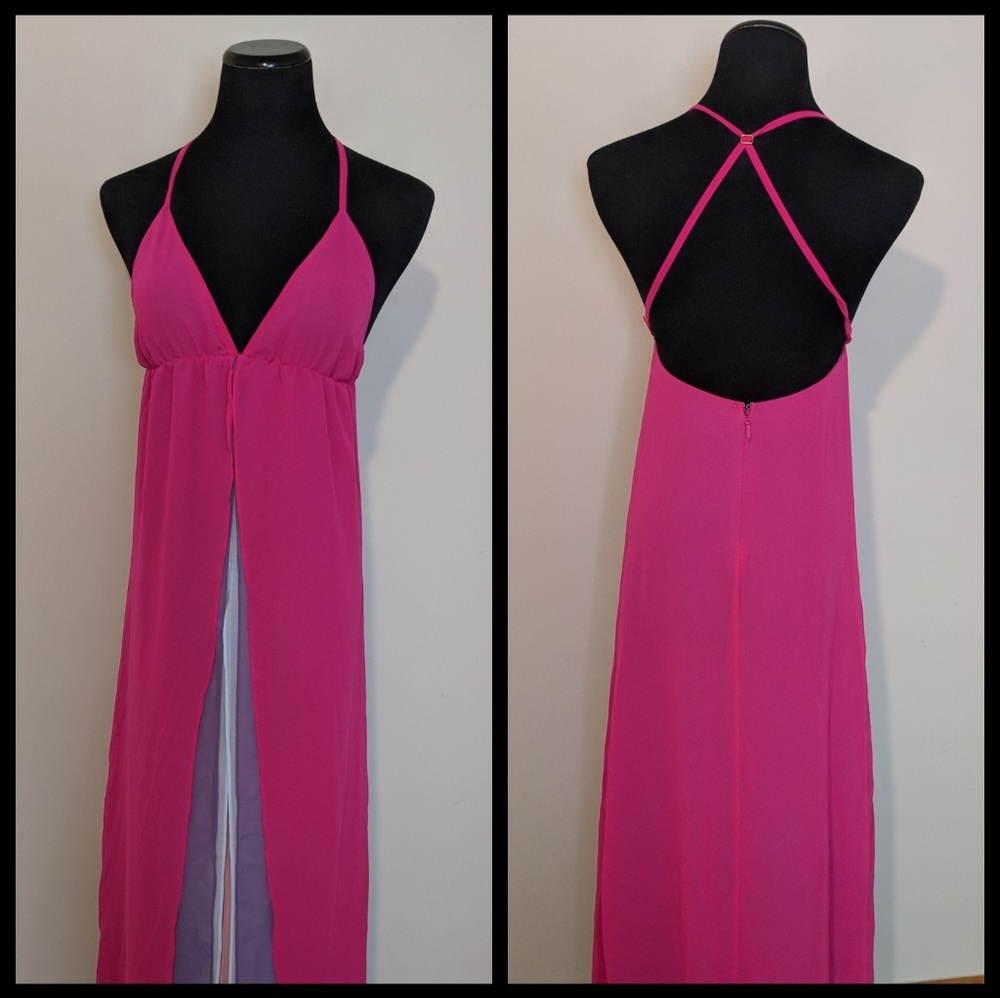 Nasty Gal rainbow dress